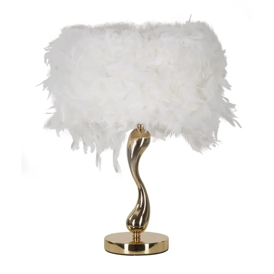 LAMPA STOŁOWA CART BIANCA 25X47 cm